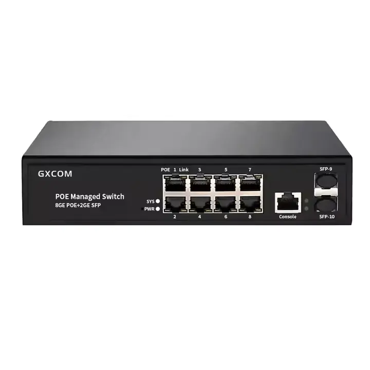 8 Port DC POE Out Switch