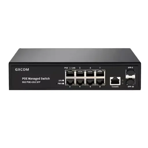 8 Port DC POE Out Switch